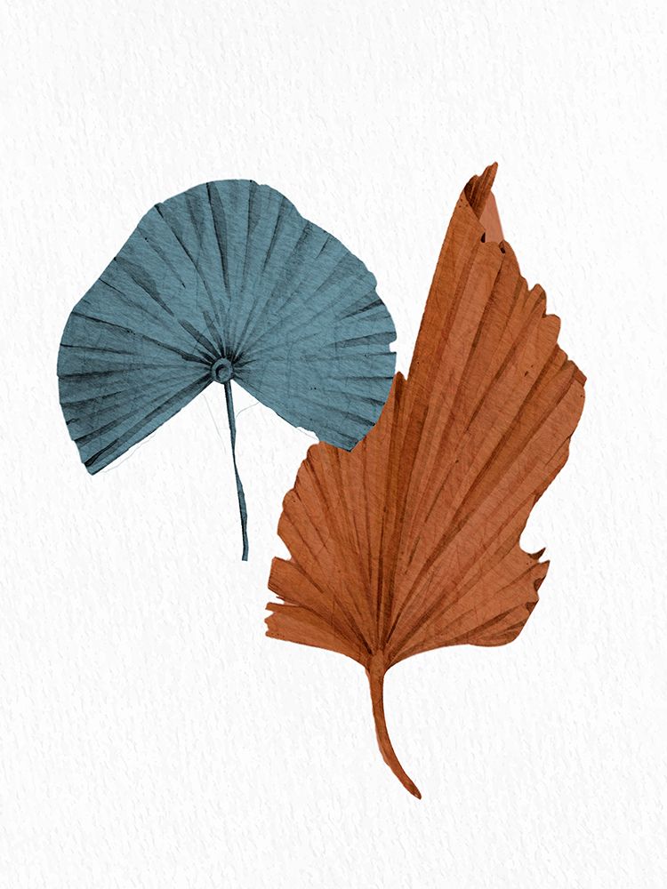 Blue Fan 2 art print by Kimberly Allen for $57.95 CAD