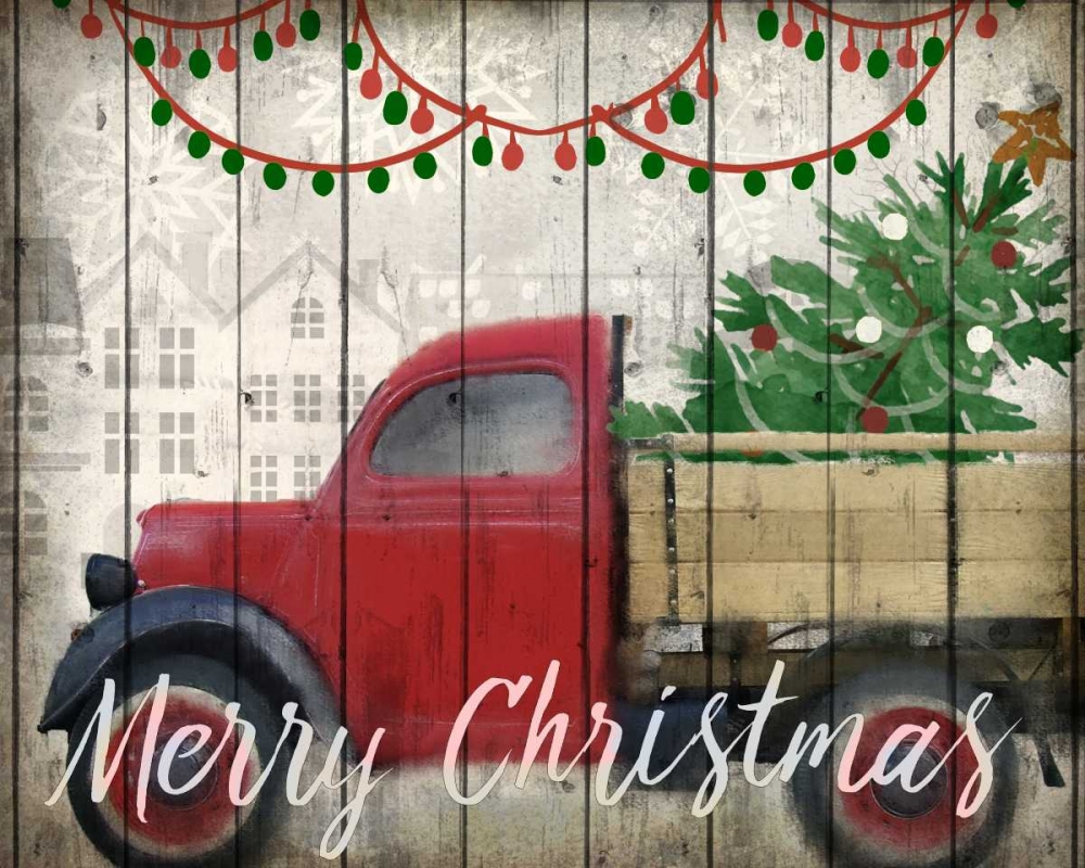Christmas Delivery art print by Kimberly Allen for $57.95 CAD