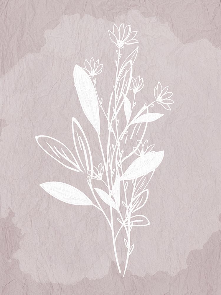 Floral Sketch 2 art print by Kimberly Allen for $57.95 CAD