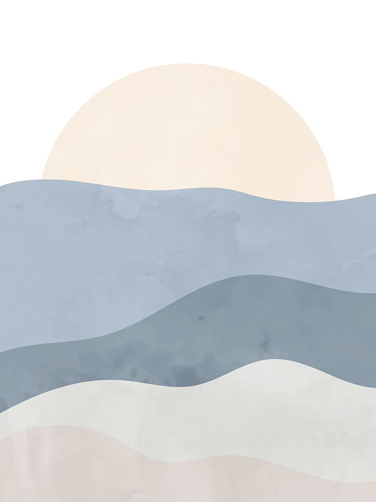Waves art print by Kimberly Allen for $57.95 CAD