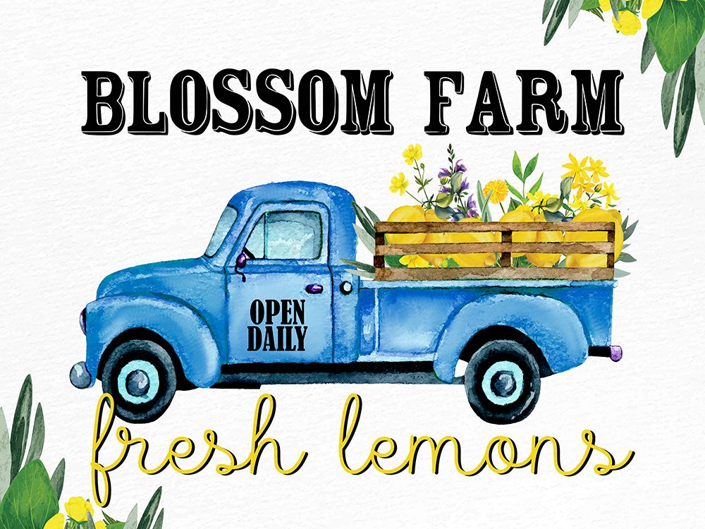 Lemon Tile 11 art print by Kimberly Allen for $57.95 CAD