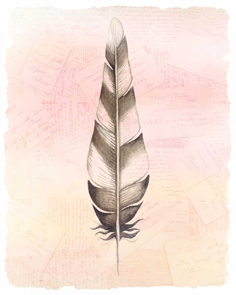 Spring Feather 1 art print by Kimberly Allen for $57.95 CAD