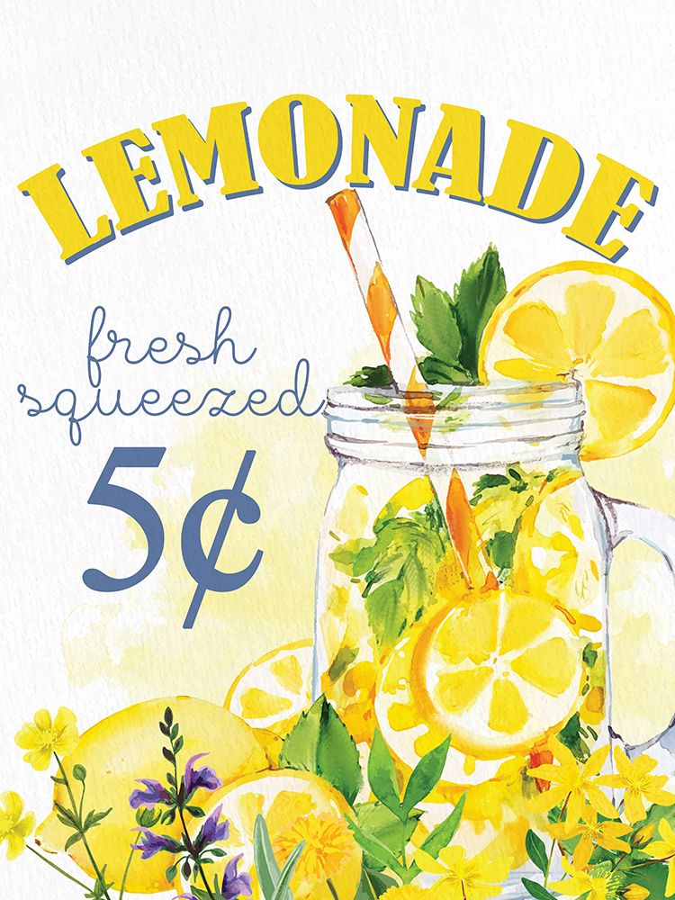 Lemon Tile 8 art print by Kimberly Allen for $57.95 CAD
