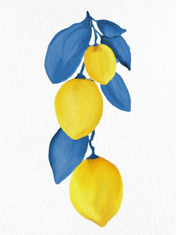 Lemon Vine 1 art print by Kimberly Allen for $57.95 CAD
