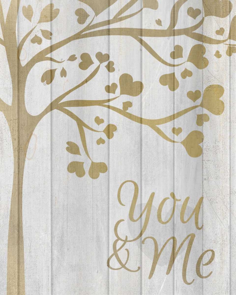 You and Me Hearts art print by Kimberly Allen for $57.95 CAD