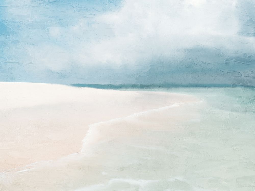 Stormy Beach art print by Kimberly Allen for $57.95 CAD