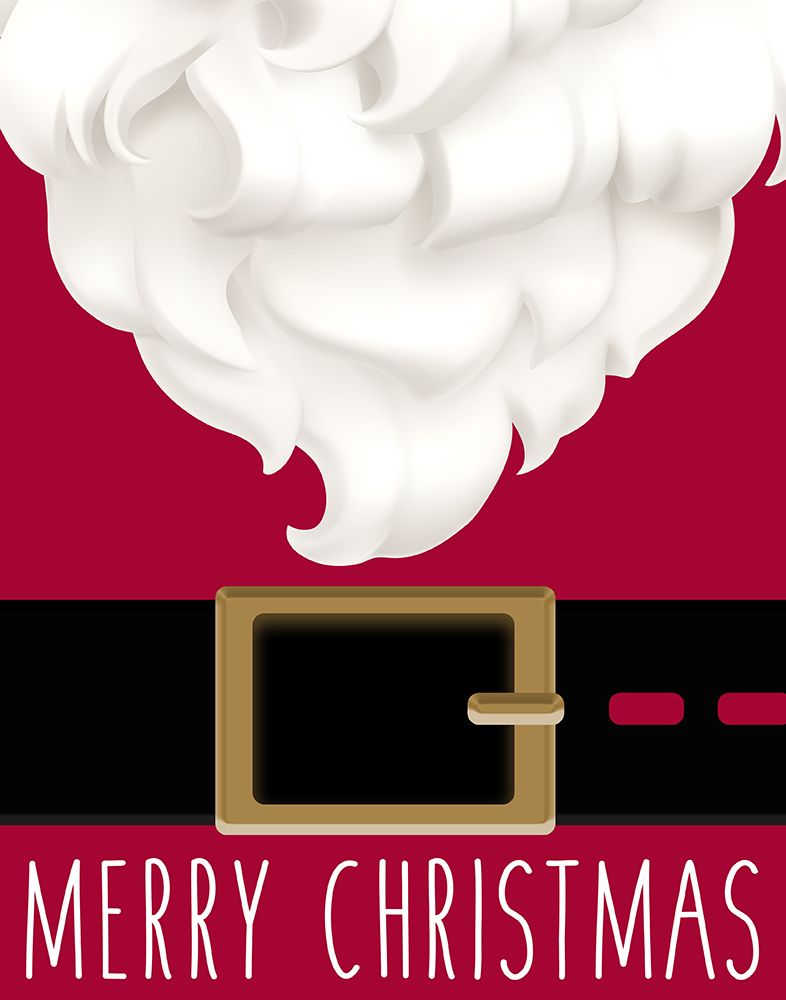 Merry Christmas Santa art print by Kimberly Allen for $57.95 CAD