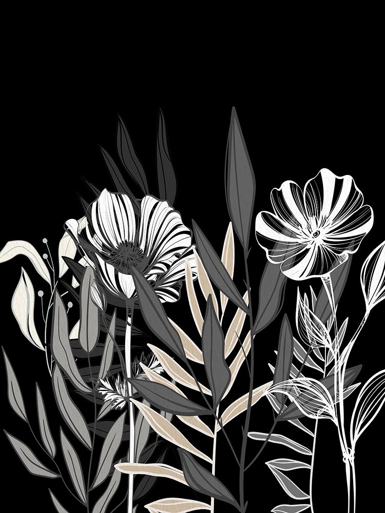 Floral Leaves 1 art print by Kimberly Allen for $57.95 CAD