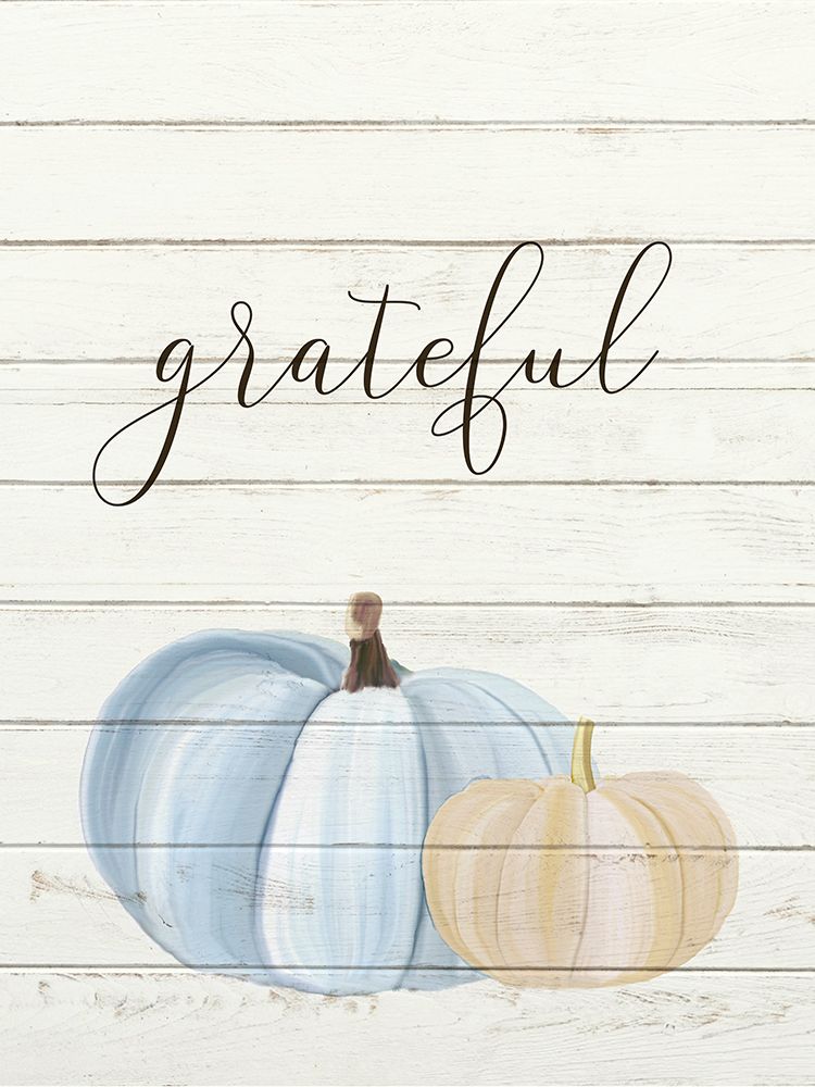 Grateful Pumpkins 1 art print by Kimberly Allen for $57.95 CAD