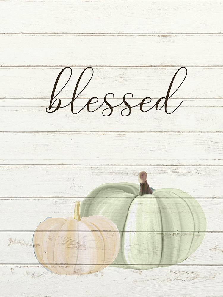 Grateful Pumpkins 3 art print by Kimberly Allen for $57.95 CAD