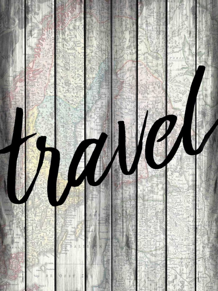 Travel Wood art print by Kimberly Allen for $57.95 CAD