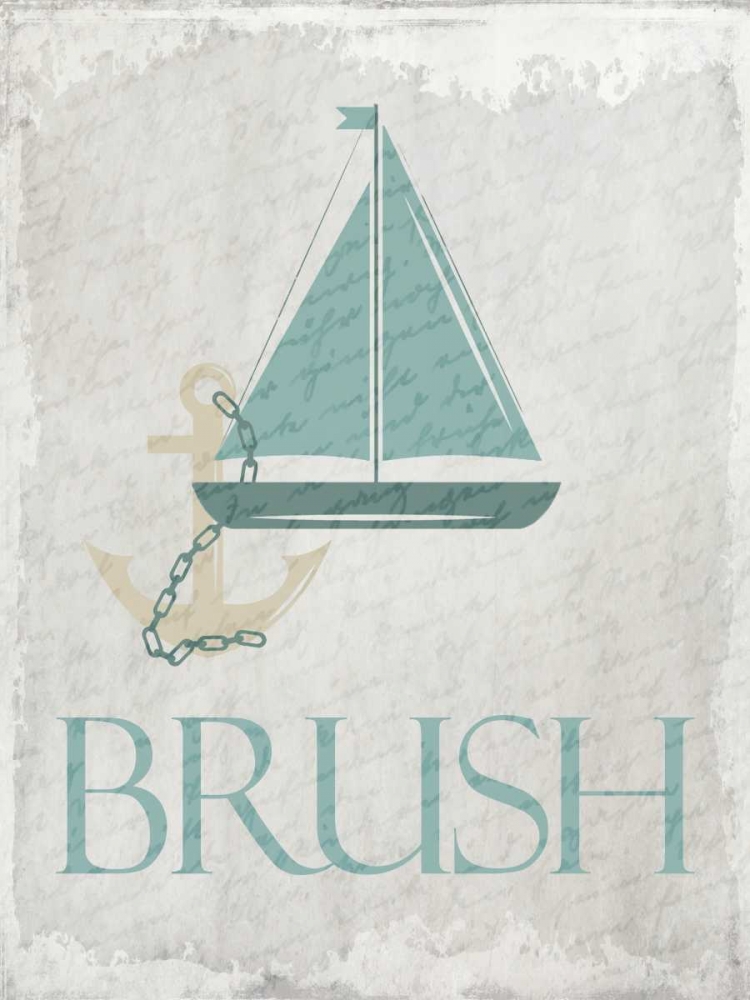 Coastal Brush art print by Kimberly Allen for $57.95 CAD