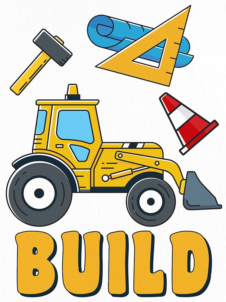 Build 1 art print by Kimberly Allen for $57.95 CAD