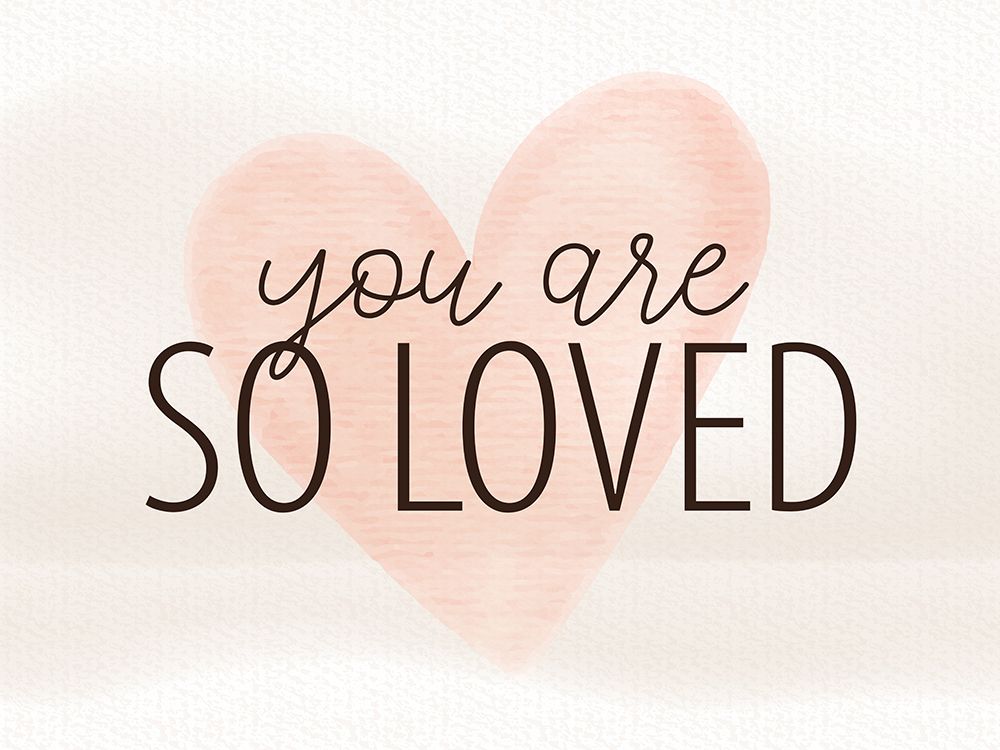 So Loved art print by Kimberly Allen for $57.95 CAD