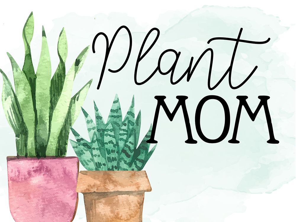 Plant Mom art print by Kimberly Allen for $57.95 CAD