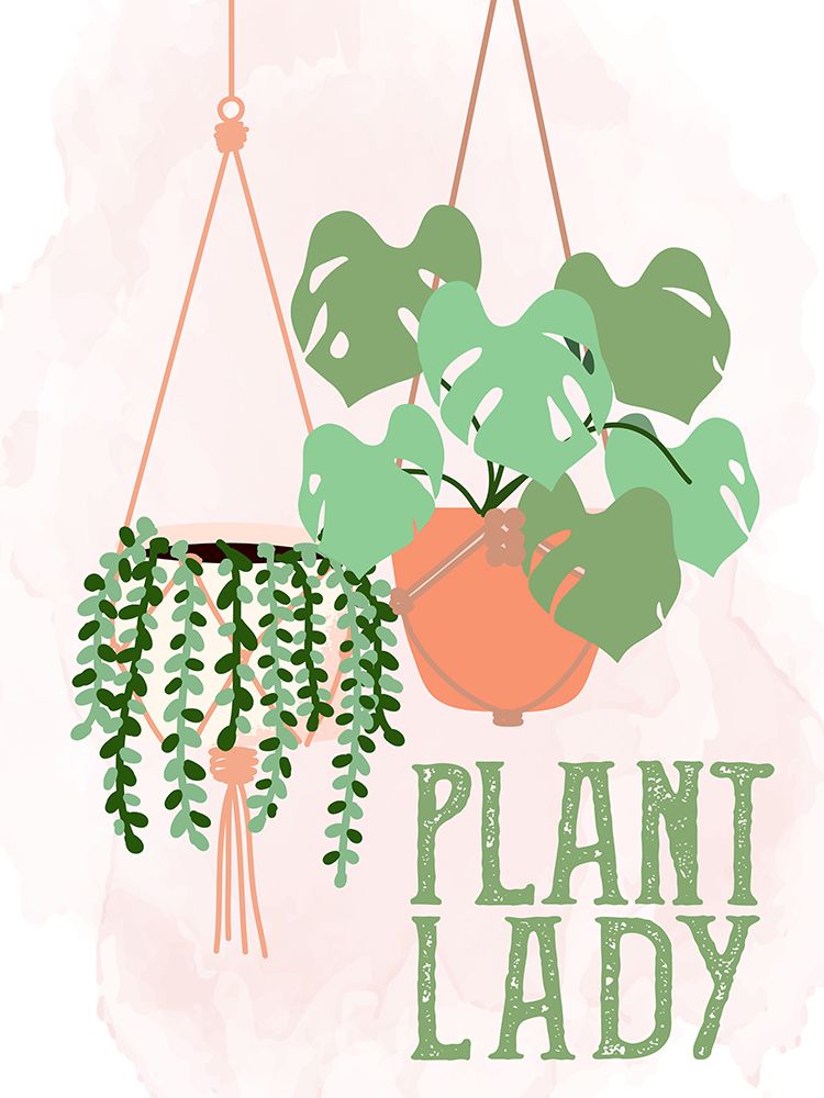 Plant Lady art print by Kimberly Allen for $57.95 CAD