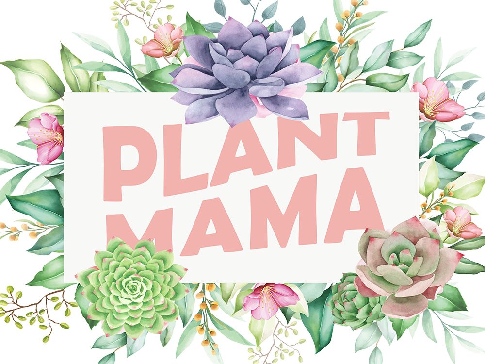 Plant Mama art print by Kimberly Allen for $57.95 CAD