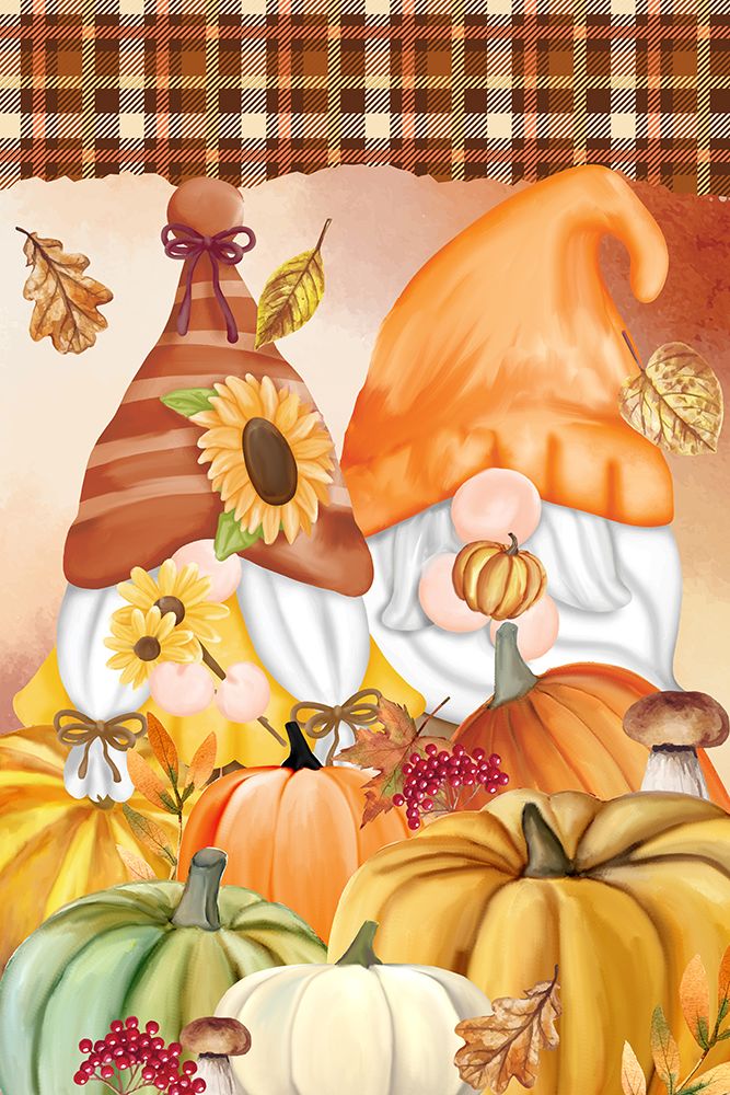 Gnome Fall art print by Kimberly Allen for $57.95 CAD