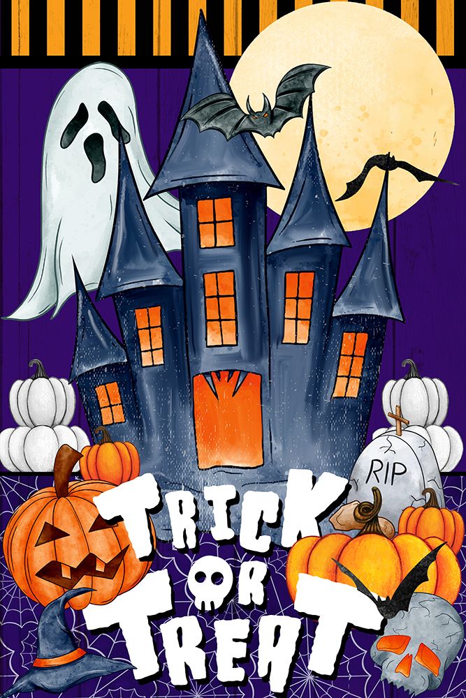 Haunted House art print by Kimberly Allen for $57.95 CAD