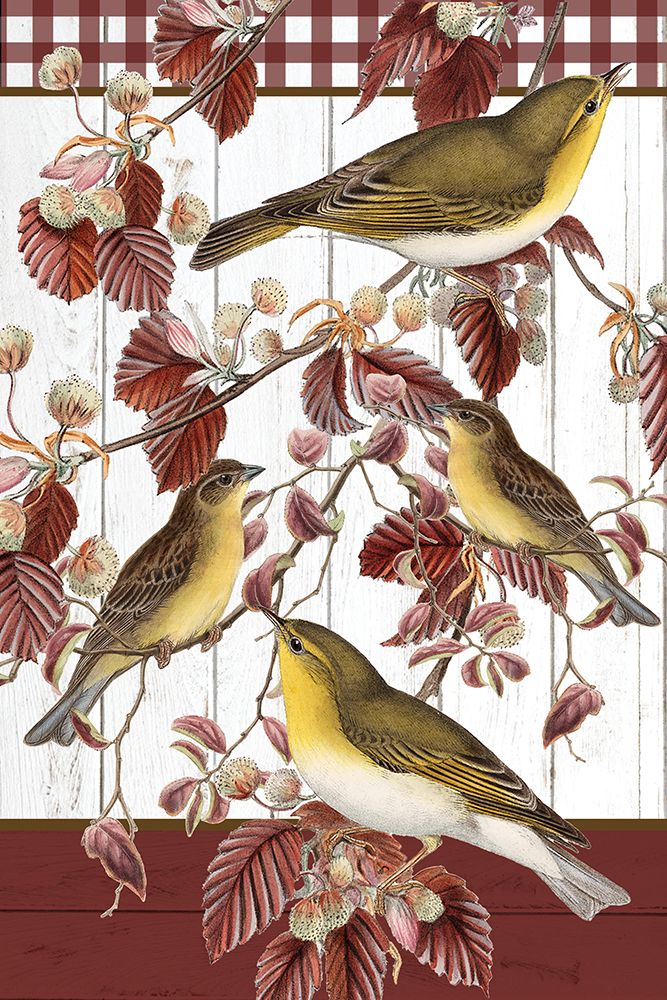 Fall Birds art print by Kimberly Allen for $57.95 CAD