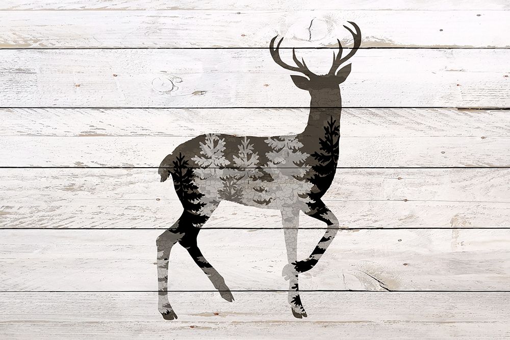 Into The Forest 2 Deer art print by Kimberly Allen for $57.95 CAD