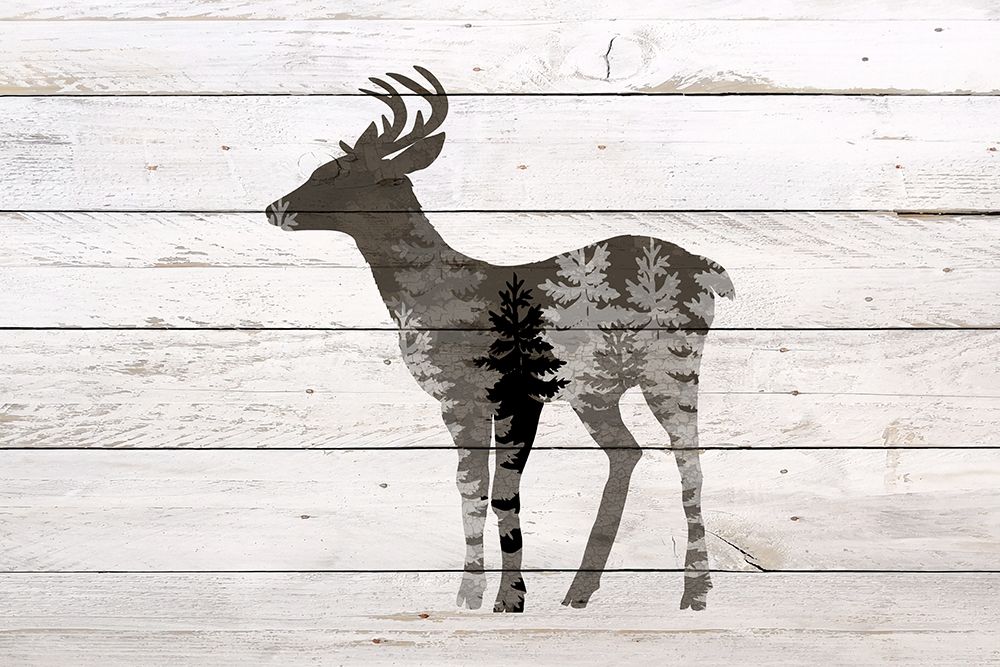 Into The Forest 3 Deer art print by Kimberly Allen for $57.95 CAD