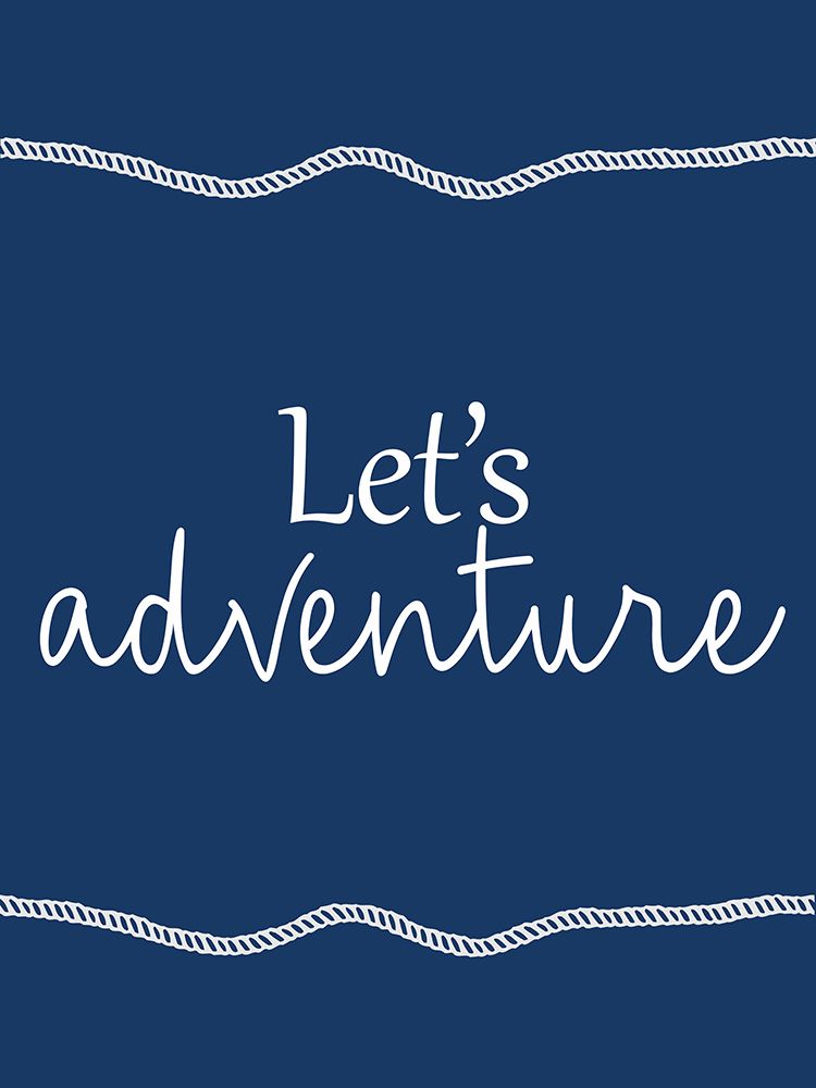 Lets Adventure art print by Kimberly Allen for $57.95 CAD