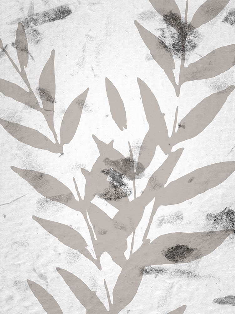 Mono Leaves 1 art print by Kimberly Allen for $57.95 CAD
