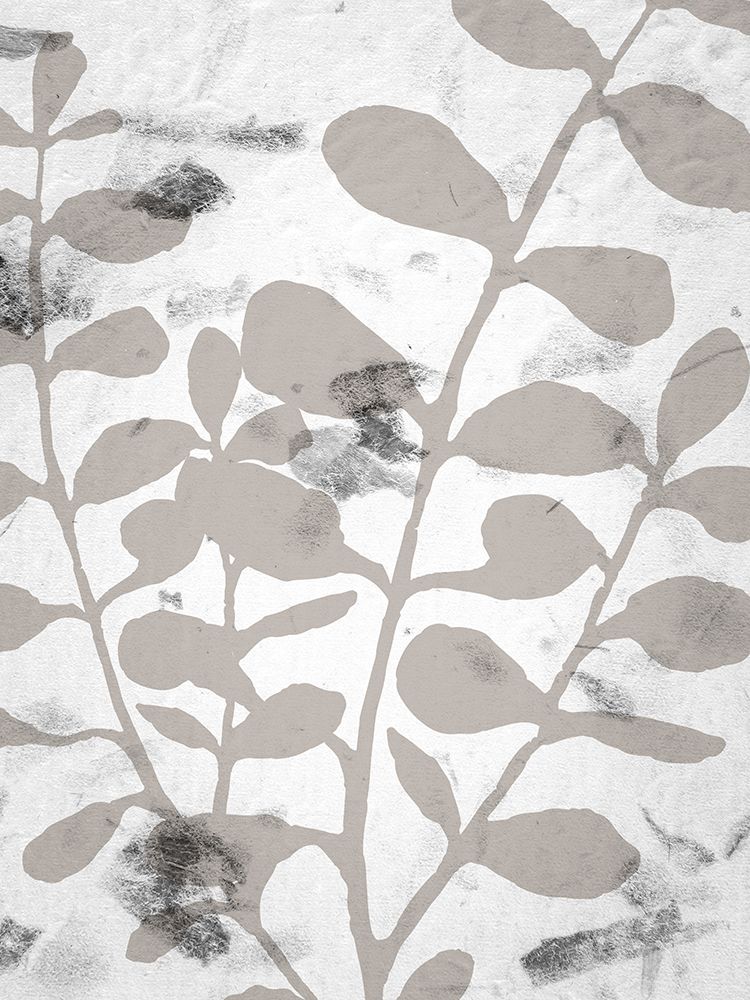 Mono Leaves 2 art print by Kimberly Allen for $57.95 CAD