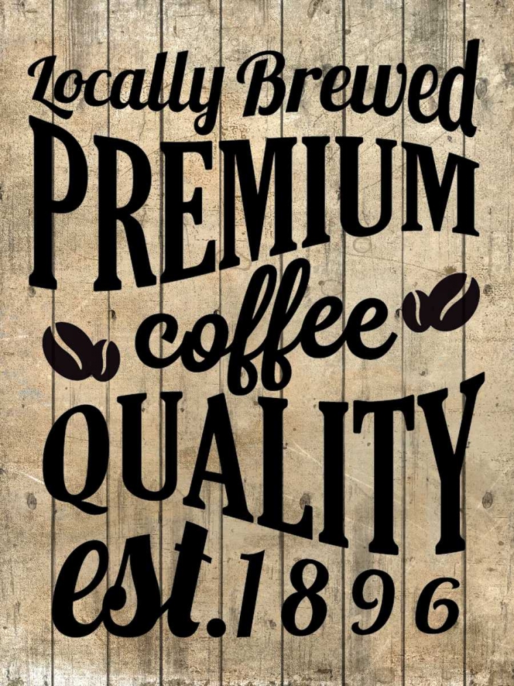 Premium Coffee 1 art print by Kimberly Allen for $57.95 CAD