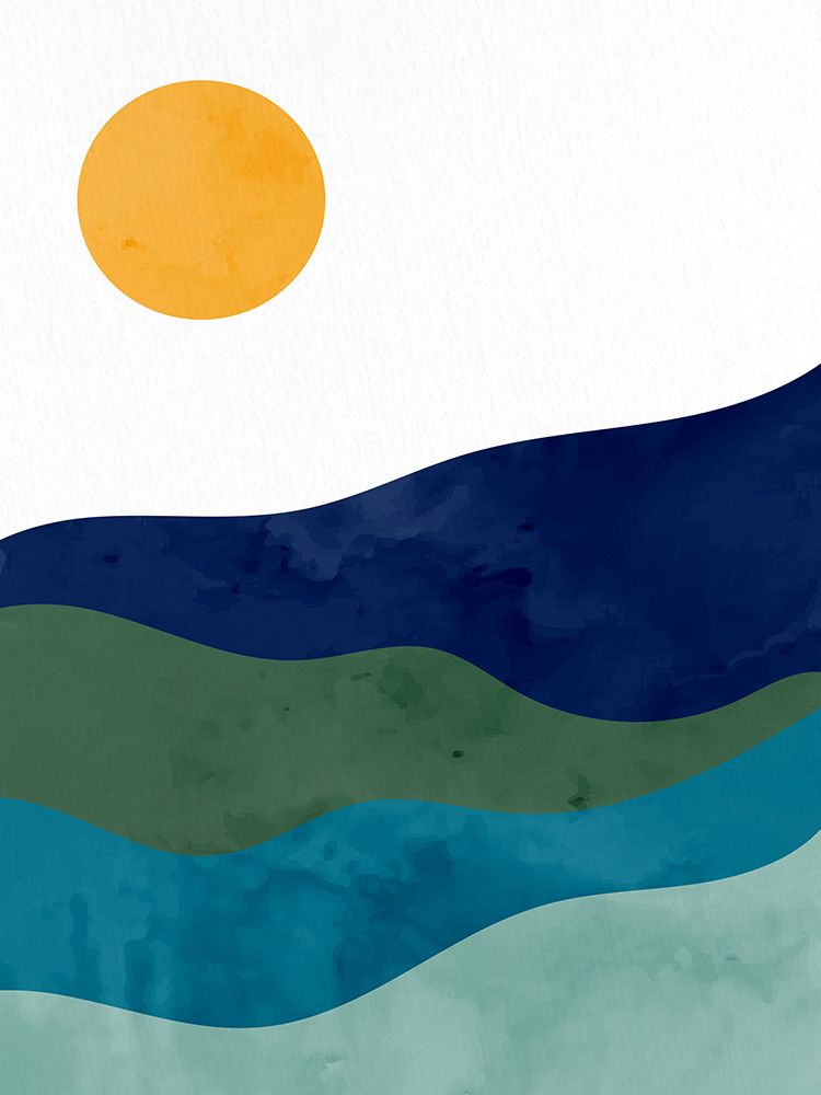 Over the Sun art print by Kimberly Allen for $57.95 CAD