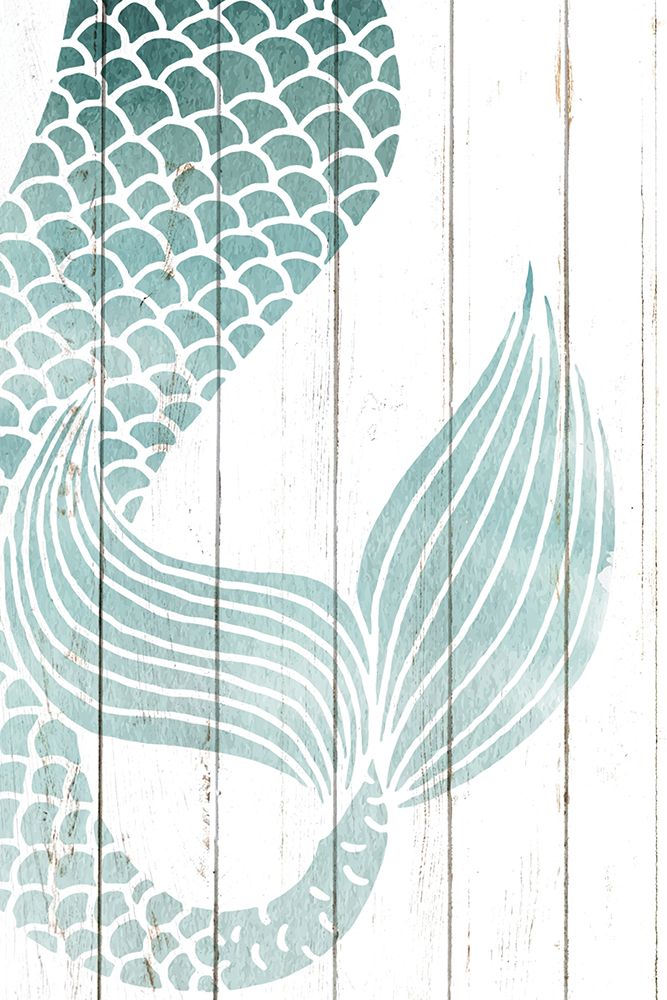 Mermaid Tail 1 art print by Kimberly Allen for $57.95 CAD