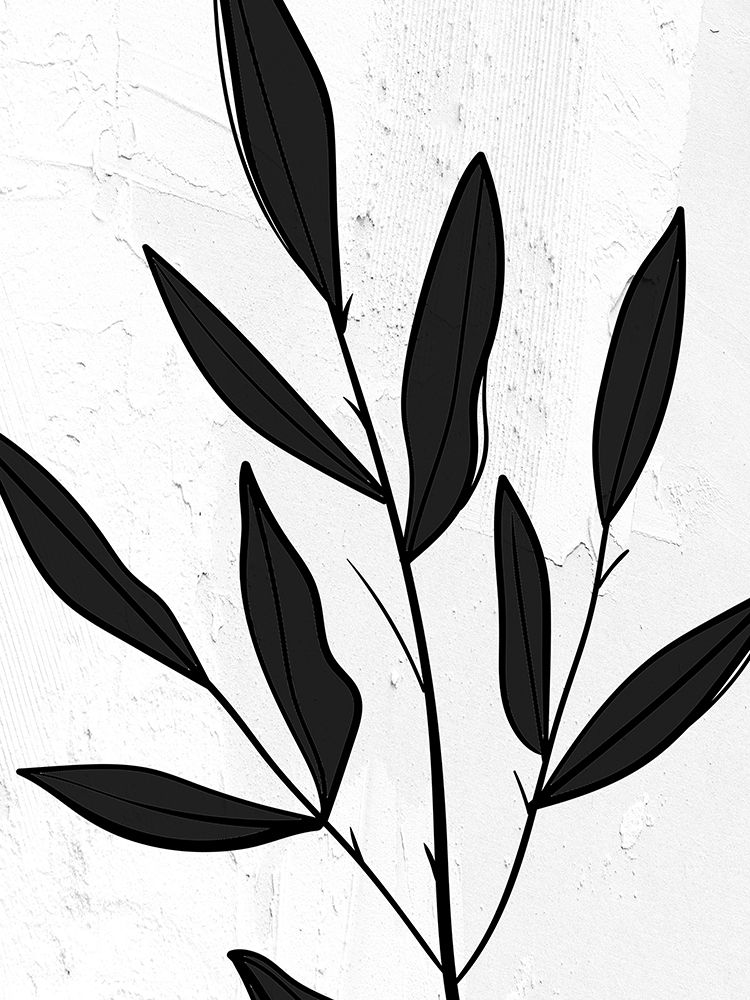 Plaster Leaves 1 art print by Kimberly Allen for $57.95 CAD