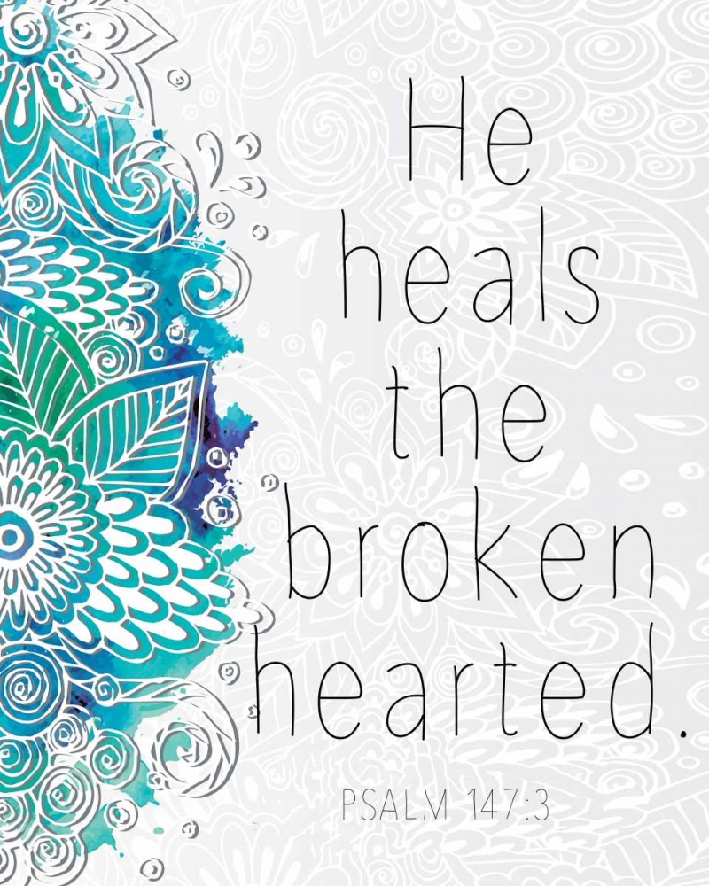 He Heals art print by Kimberly Allen for $57.95 CAD