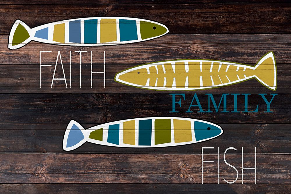 Faith Fish 1 art print by Kimberly Allen for $57.95 CAD