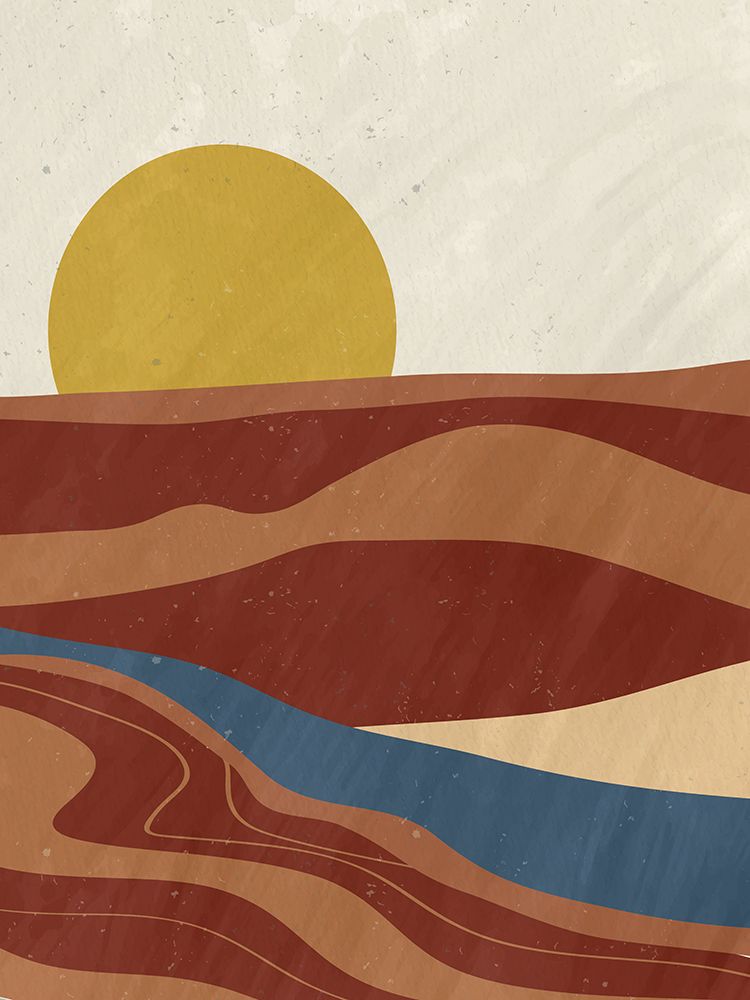 Desert Sun 1 art print by Kimberly Allen for $57.95 CAD