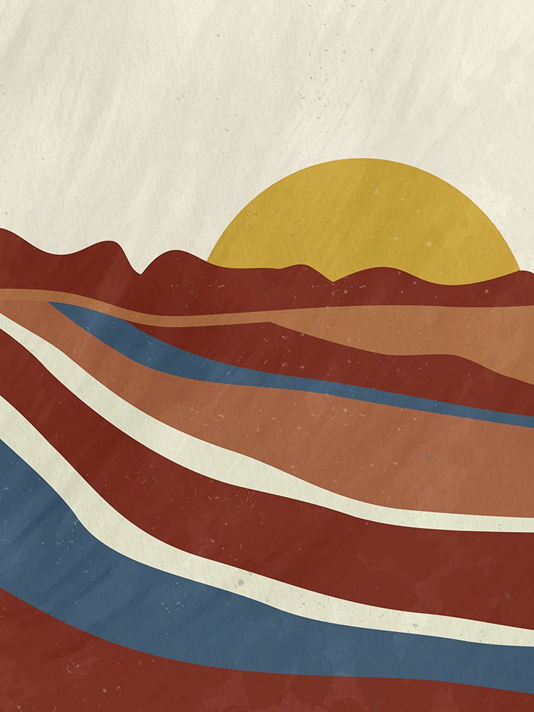 Desert Sun 2 art print by Kimberly Allen for $57.95 CAD