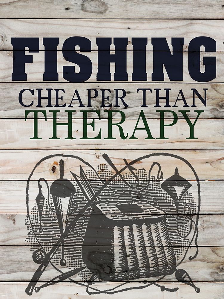 Fishing art print by Kimberly Allen for $57.95 CAD