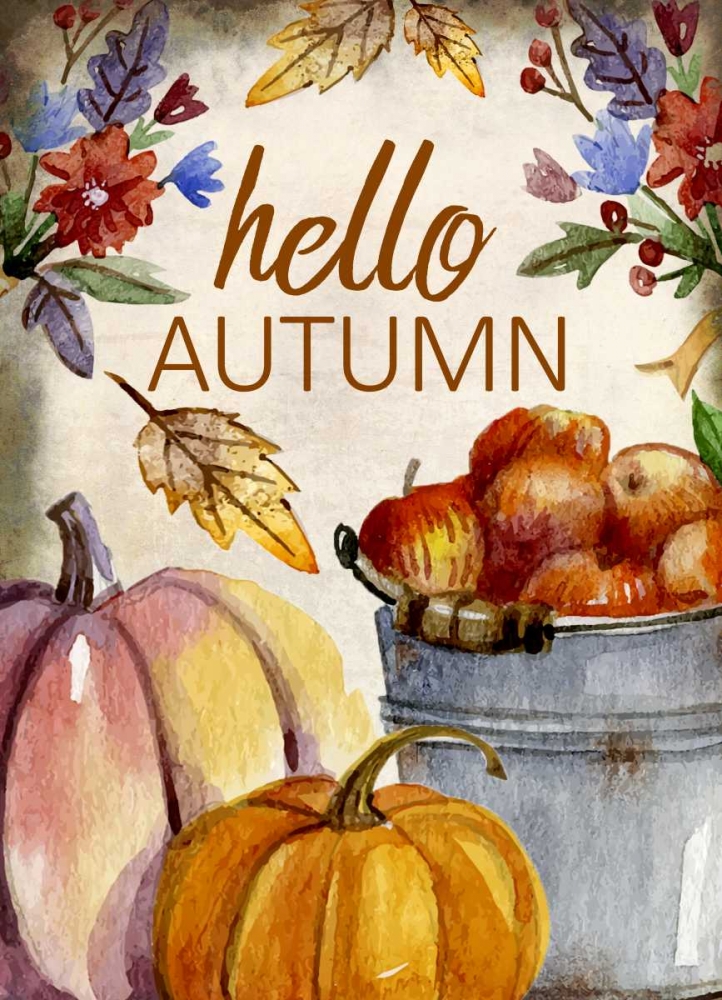 Hello Autumn art print by Kimberly Allen for $57.95 CAD