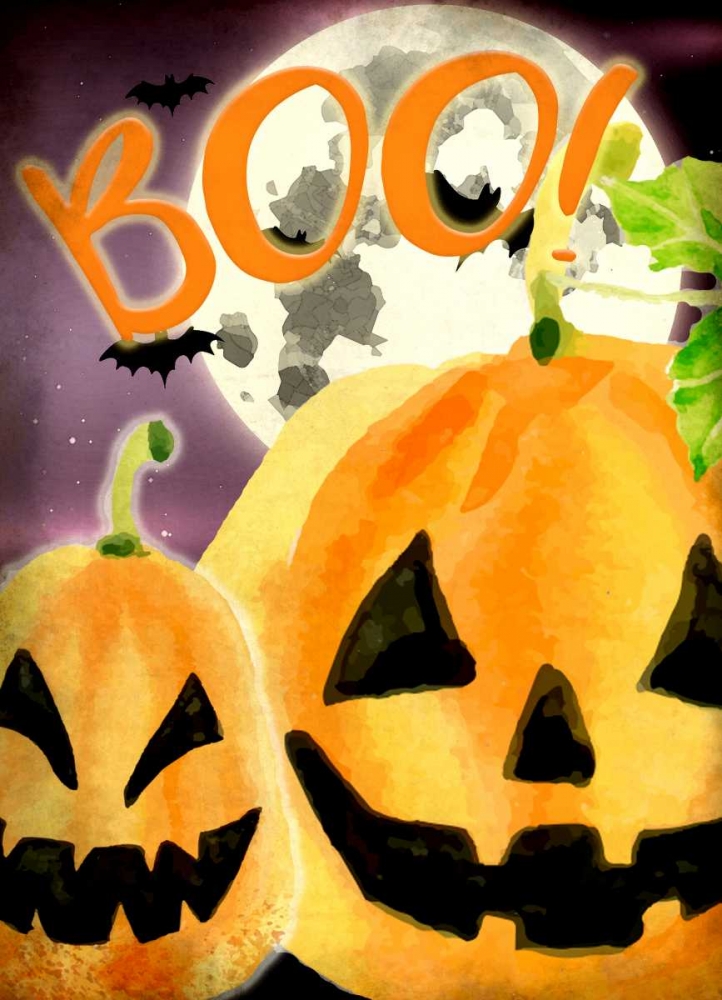 Boo Pumpkins art print by Kimberly Allen for $57.95 CAD