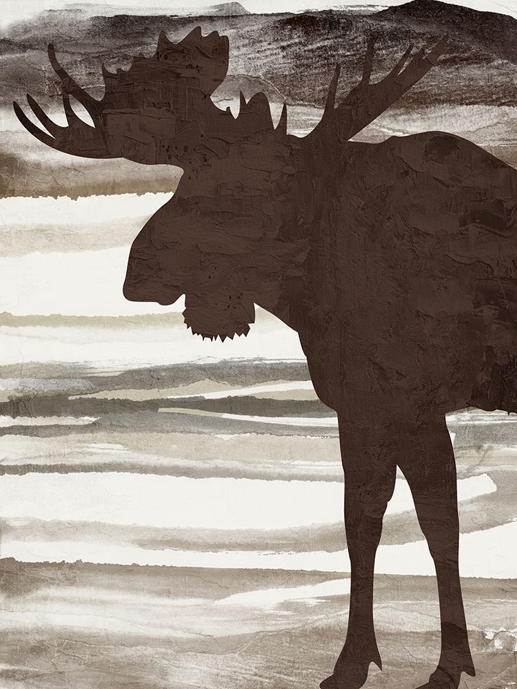 Moose 2 art print by Kimberly Allen for $57.95 CAD