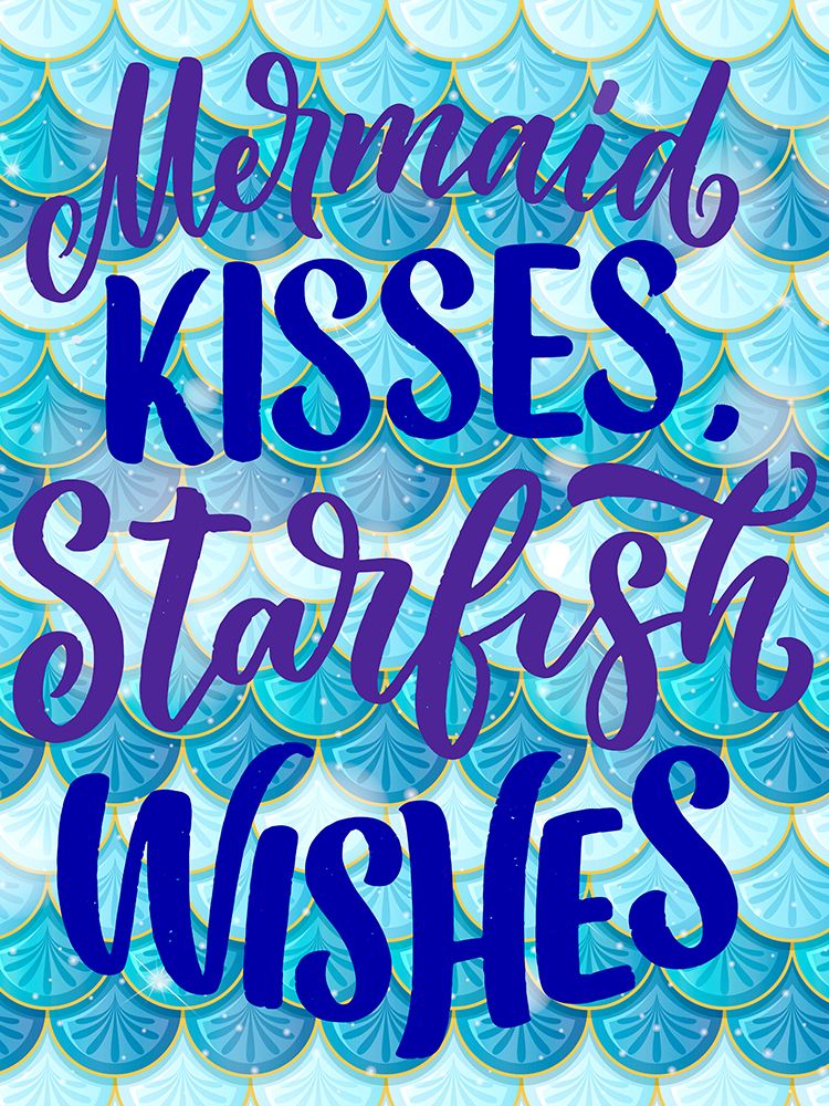 Mermaid Kisses art print by Kimberly Allen for $57.95 CAD