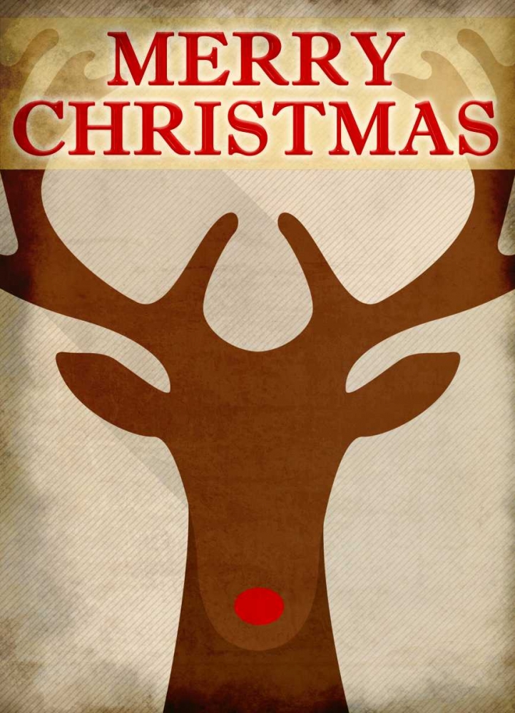 Reindeer Christmas art print by Kimberly Allen for $57.95 CAD