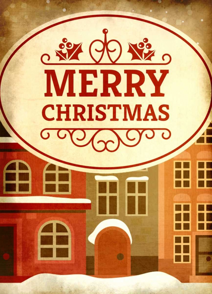 Christmas Village art print by Kimberly Allen for $57.95 CAD