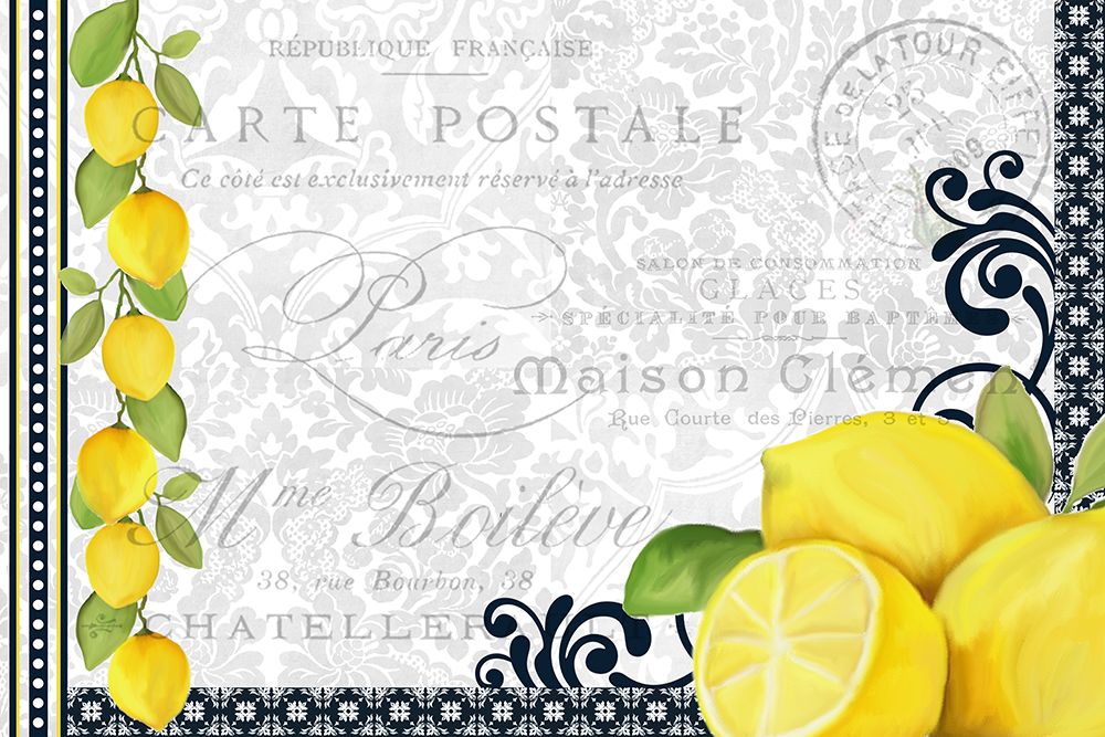 Lemons art print by Kimberly Allen for $57.95 CAD