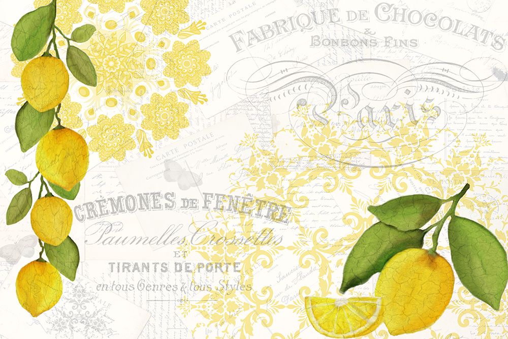 Mandala Lemon art print by Kimberly Allen for $57.95 CAD