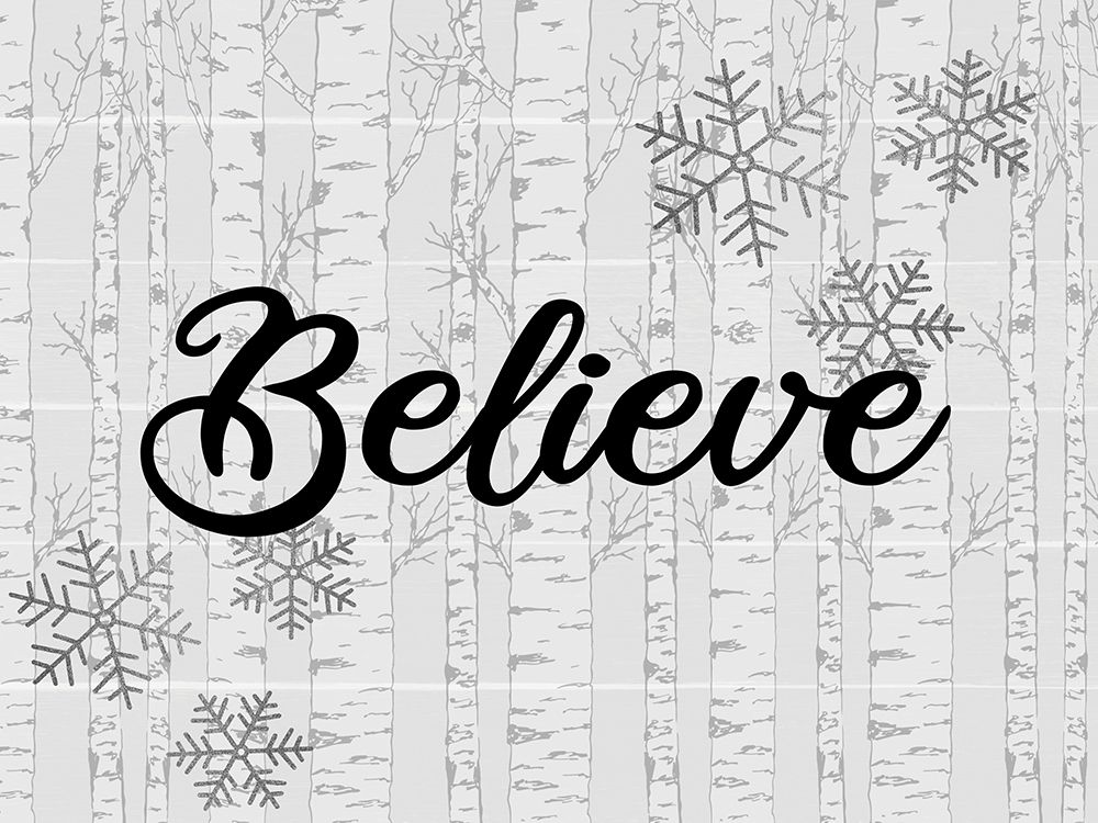 Believe Aspens 1 art print by Kimberly Allen for $57.95 CAD