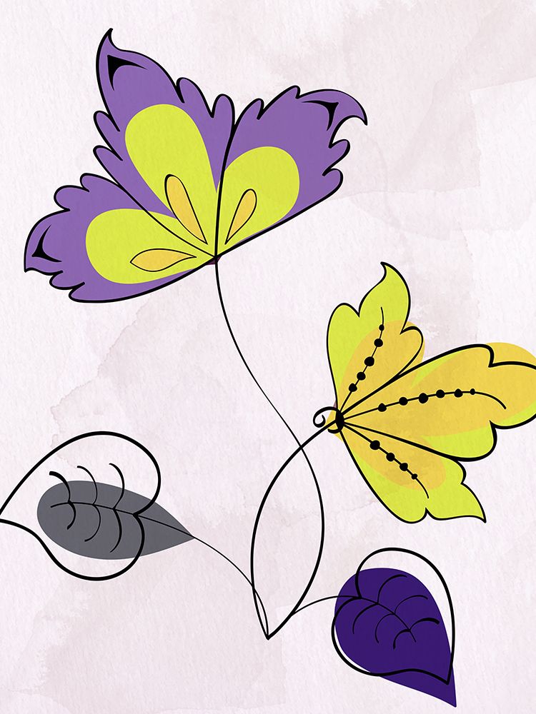 Bold Floral 2 V2 art print by Kimberly Allen for $57.95 CAD