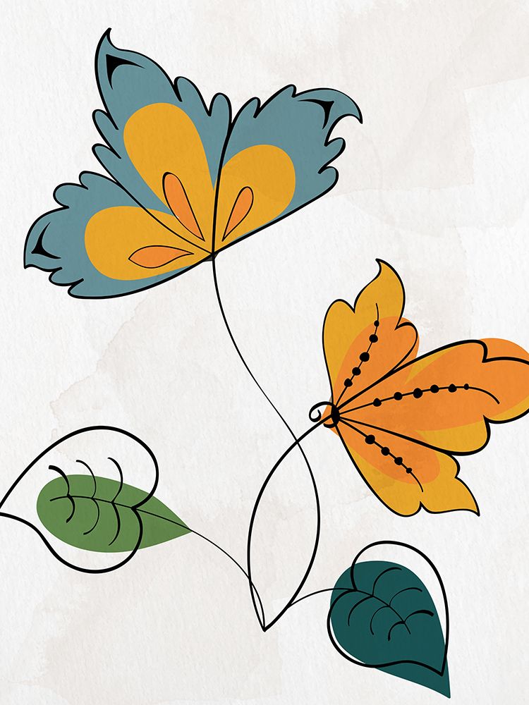 Bold Floral 2 art print by Kimberly Allen for $57.95 CAD