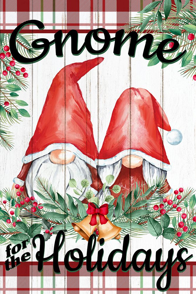 Gnome for the Holidays art print by Kimberly Allen for $57.95 CAD